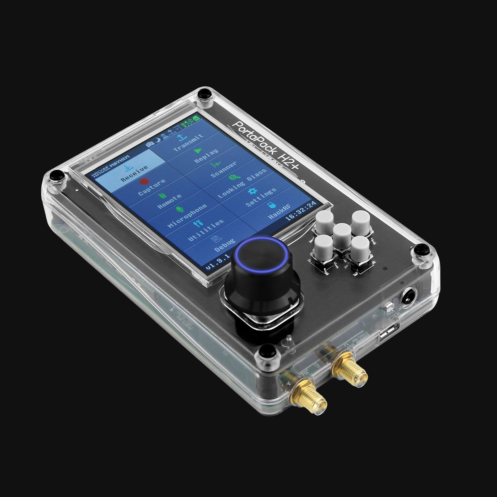HackRF One ＆PortaPack HamGeek HackRF One R9 V2.0.0 + Upgraded PortaPack H2 3.2