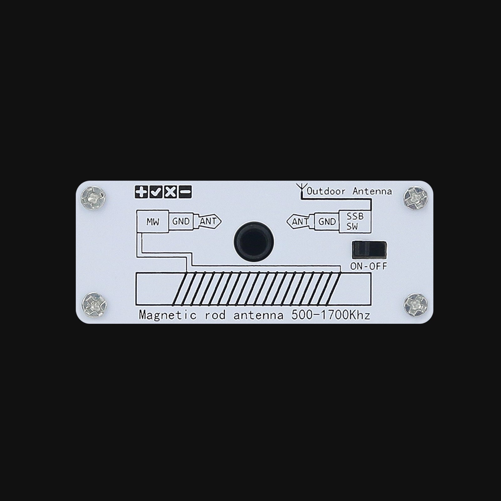 HamGeek ATS120-Pro V4.1x Officially Licensed SI4732 FM SSB
