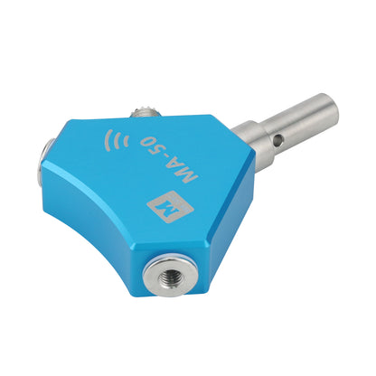HamGeek Blue MA-50 14-50MHz 200W 50ohms Portable Positive V Telescopic Shortwave Antenna V1.0 Female Connector