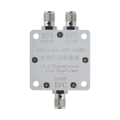 HamGeek WYDZ-Balun-100K-500MHz 1:1 Transmission Line Transformer RF Balun Transformer SMA Female Connectors