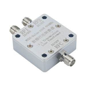 HamGeek WYDZ-Balun-100K-500MHz 1:1 Transmission Line Transformer RF Balun Transformer SMA Female Connectors