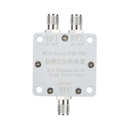 HamGeek WYDZ-Balun-10M-8GHz 1:1 Transmission Line Transformer RF Balun Transformer w/ SMA Female Connectors