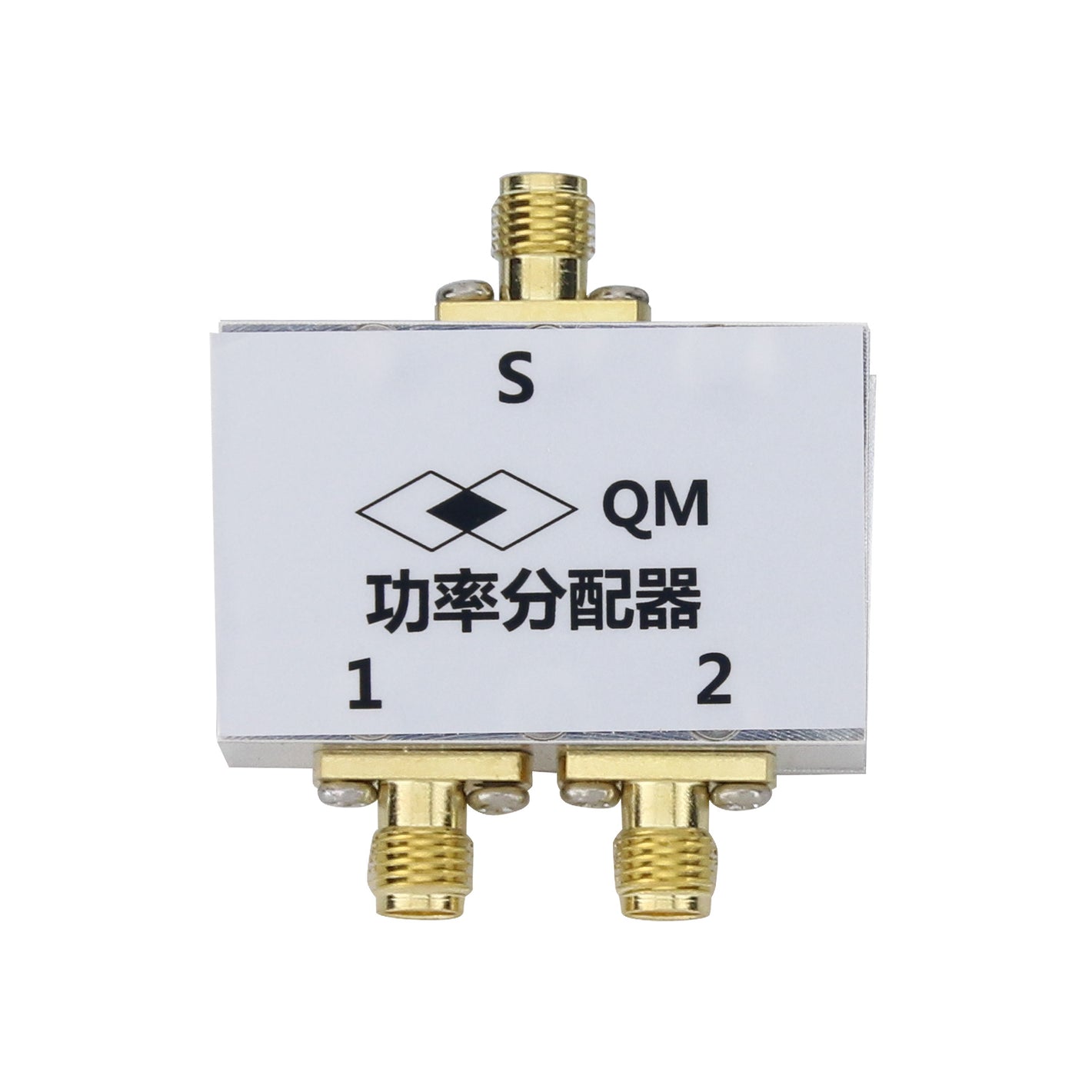 HamGeek DC-500MHz 2-Way RF Power Divider RF Power Combiner 433M VHF UHF RF Power Splitter w/ High Isolation