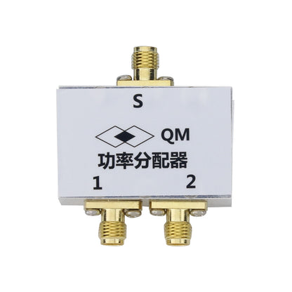 HamGeek DC-500MHz 2-Way RF Power Divider RF Power Combiner 433M VHF UHF RF Power Splitter w/ High Isolation
