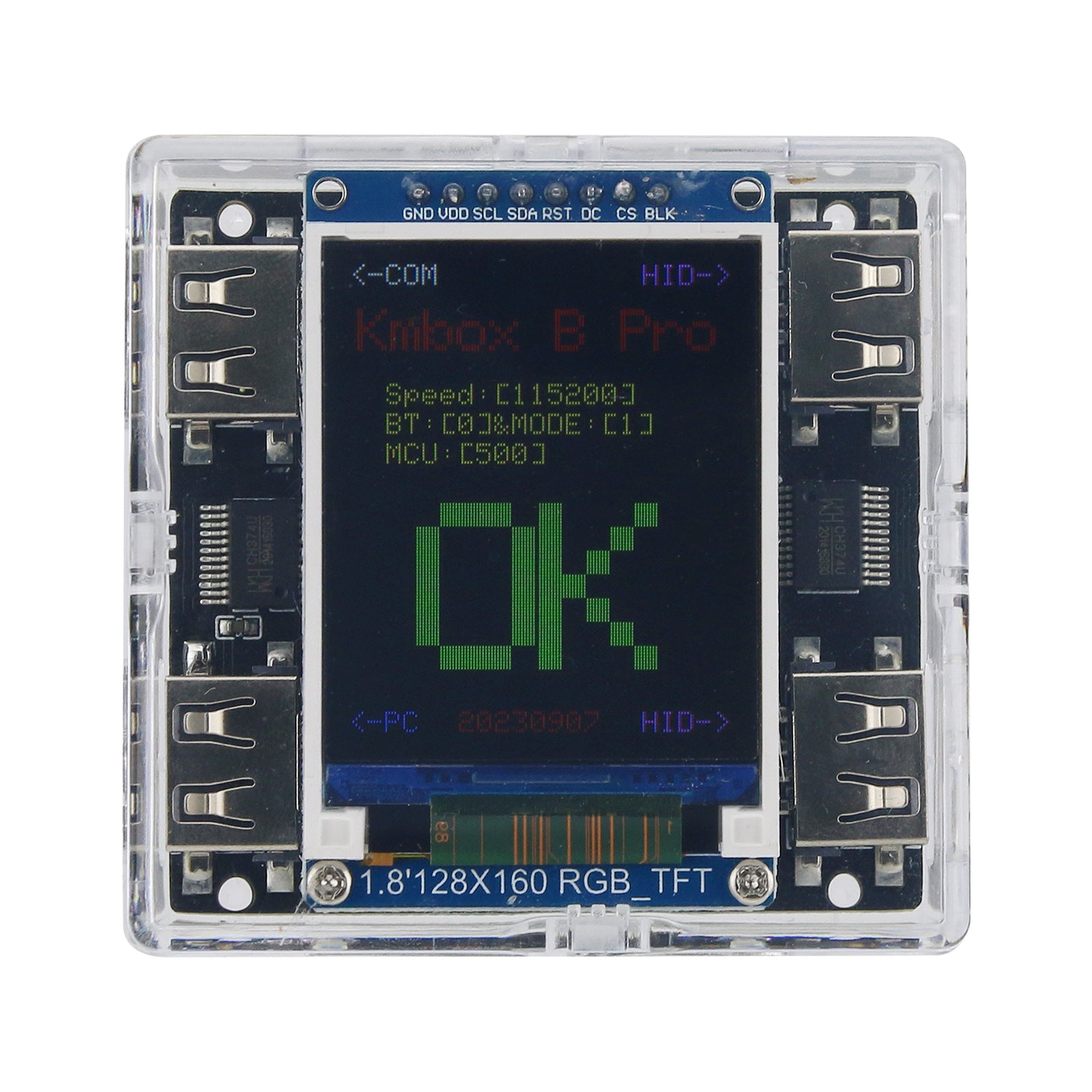 HamGeek 75T DMA Board + KMBOX B+ Keyboard Mouse Controller