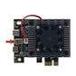HamGeek CapDMA Video Overlay Box HDMI-compatible Video Processor + STARK 75T DMA Board + KMBOX NET Version DIY Kit