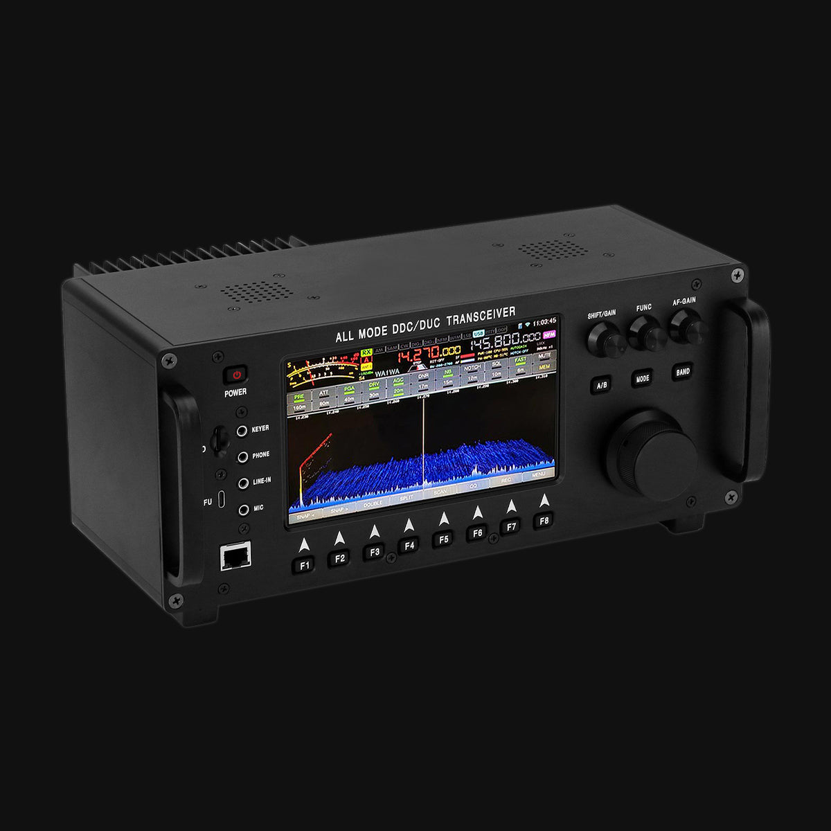 Wolf Rudo HamGeek RS-998 Wolf SDR 100W HF+UV All Mode Transceiver Mobile Radio w