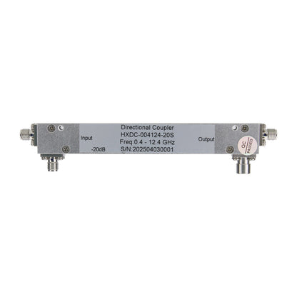 HamGeek HXDC-004124-20S 0.4-12.4GHz RF Microwave Broadband 20dB Directional Coupler w/ SMA Female Connector
