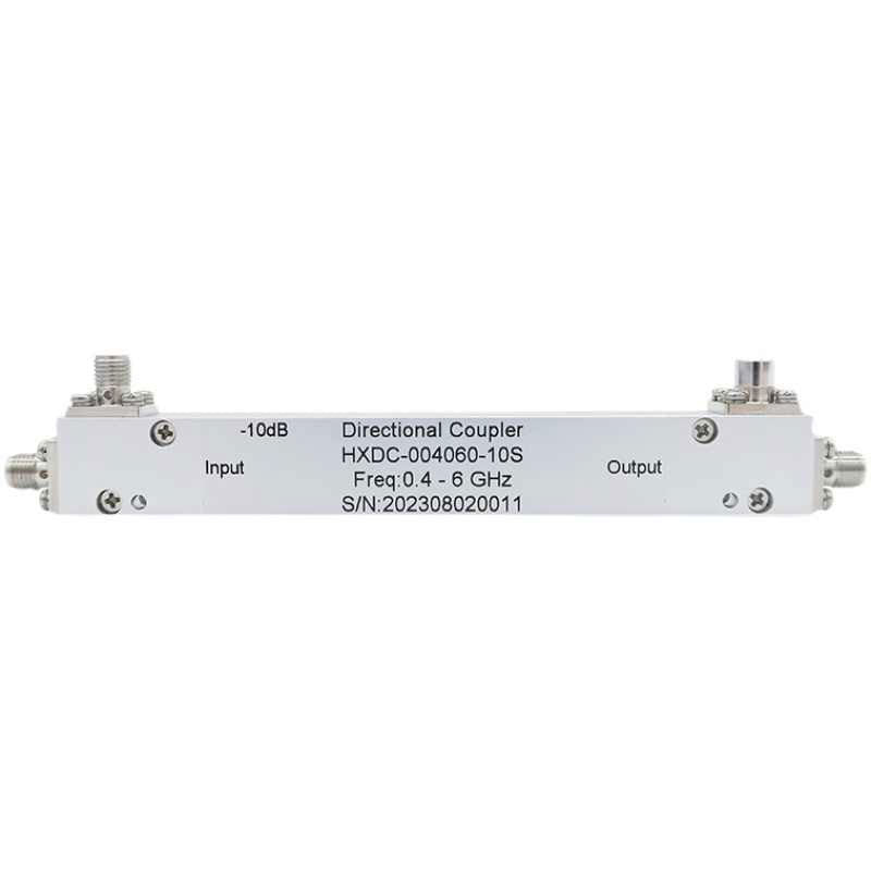HamGeek HXDC-004060-10S 0.4-6GHz RF Microwave 30W 10dB Directional Coupler with SMA Female Connector