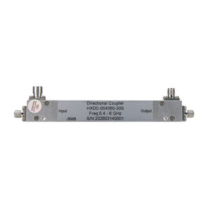 HamGeek HXDC-004060-30S 0.4-6GHz 30dB 30W RF Microwave Directional Coupler with SMA Female Connector