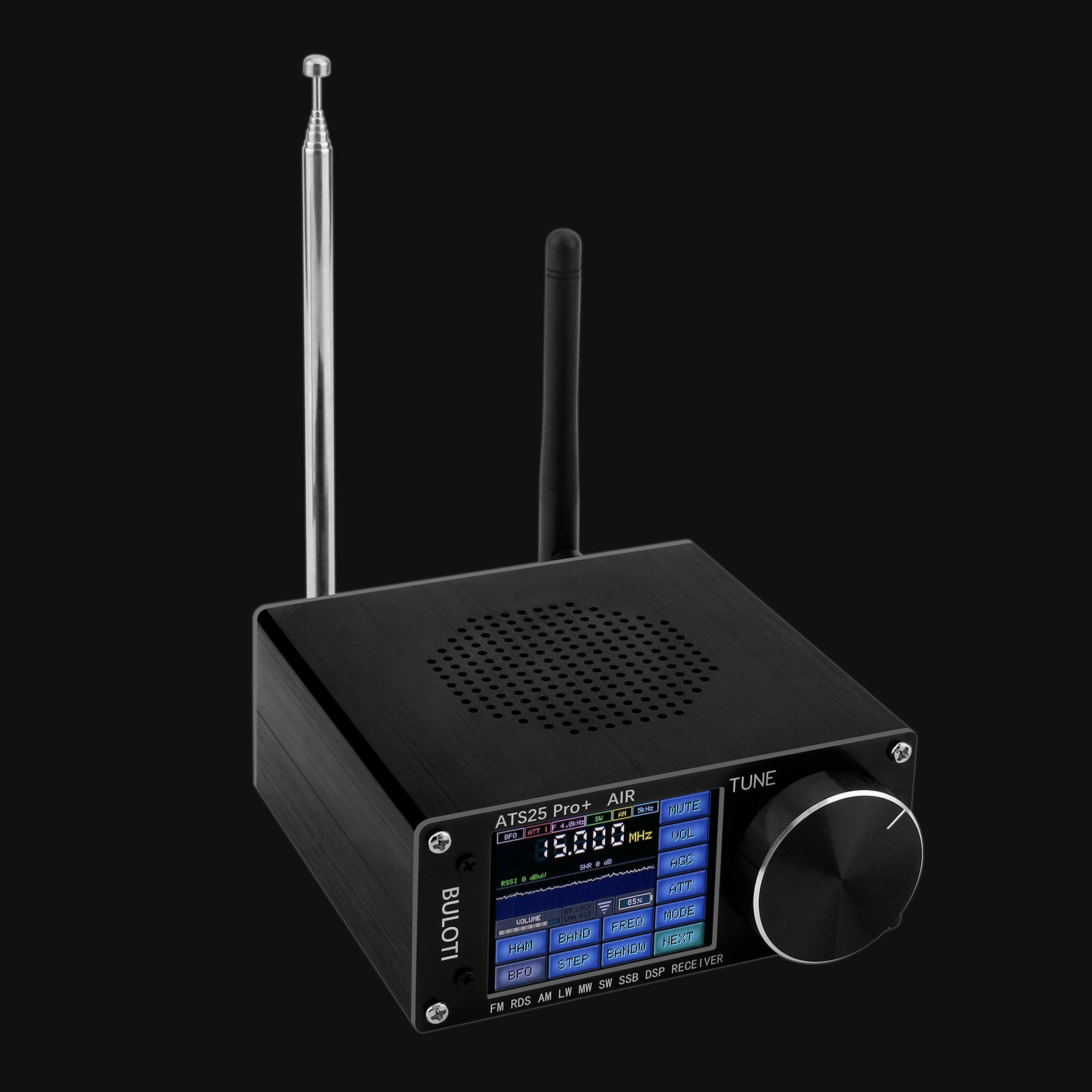 AISANRAY ATS25 Pro+ Supports Bluetooth WiFi Air Band FM SW SSB MW LW Air SDR Receiver Aviation Band Receiver Firmware 4.2 Si5351 AISANRAY ATS25 Pro+ Supports Bluetooth WiFi Air Band FM SW SSB MW LW Air SDR Receiver Aviation Band Receiver Firmware 4.2 Si5351