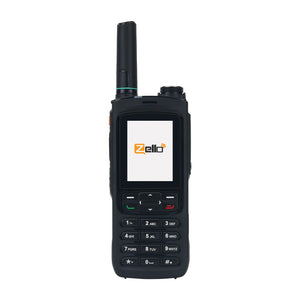 HamGeek ZELLO POC Walkie Talkie Bluetooth WiFi 4G LTE GPS/Beidou Positioning with 2" HD Color Screen for Android 8.1