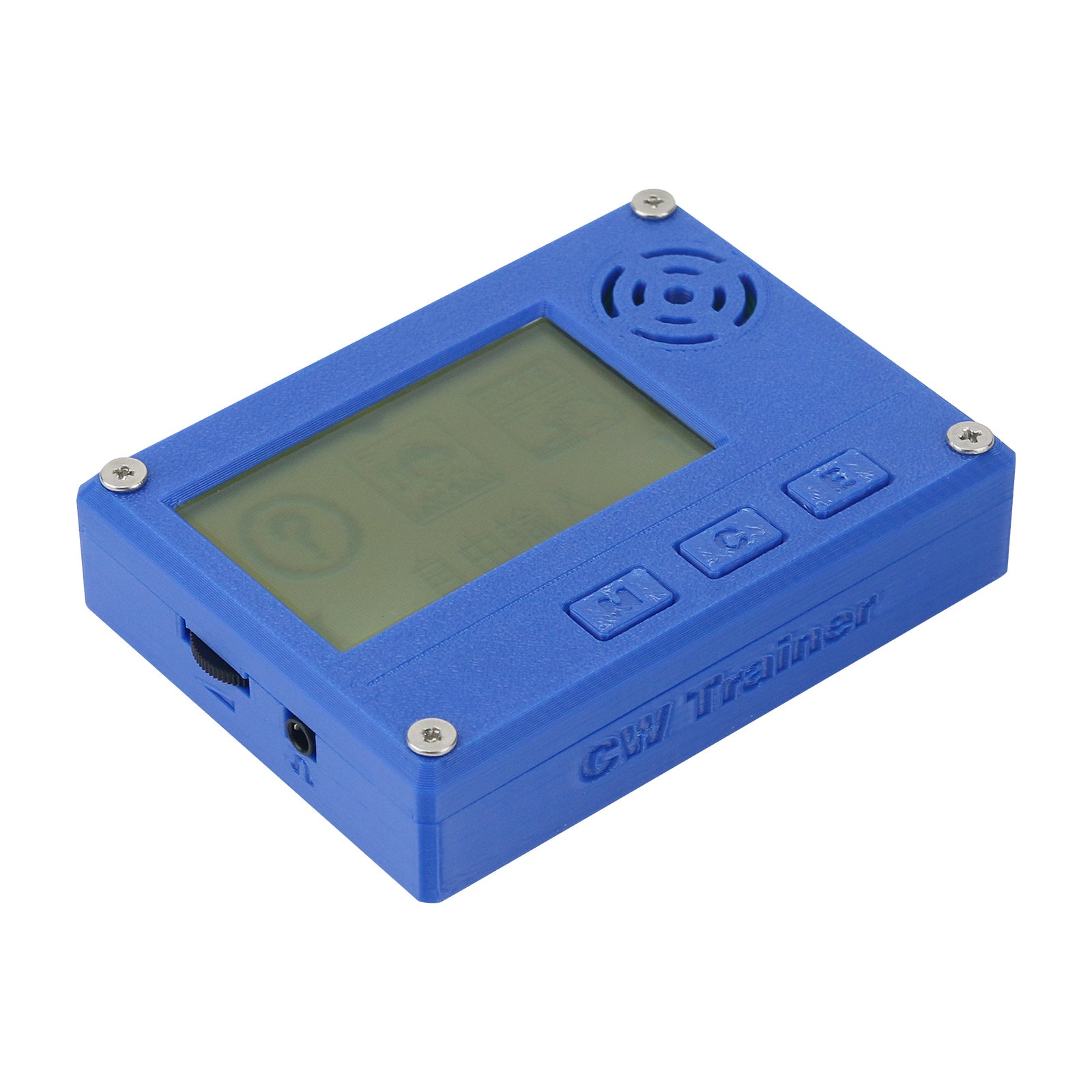 HamGeek Morse Code Trainer CW Learner 3.5mmx2 3D-Printed Shell with 2.
