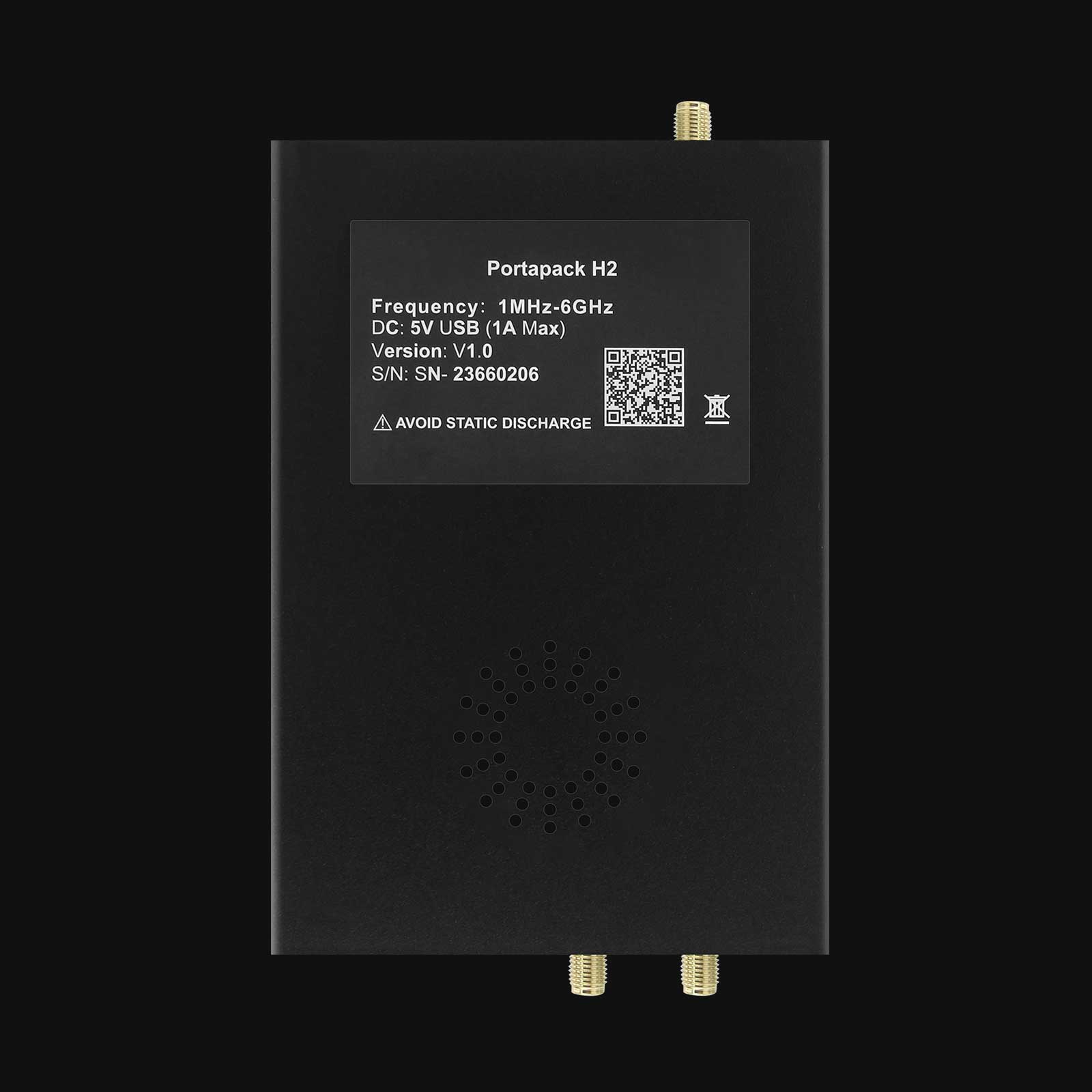 HamGeek 1MHz-6GHz HackRF One R10 V2.0.x + Portapack H2M w/ Built-in Sp
