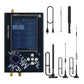 HamGeek 1MHz-6GHz HackRF One R10 V2.0.x + PortaPack H2M with Metal Shell + 5 Antennas + USB Cable (without/with LNA)