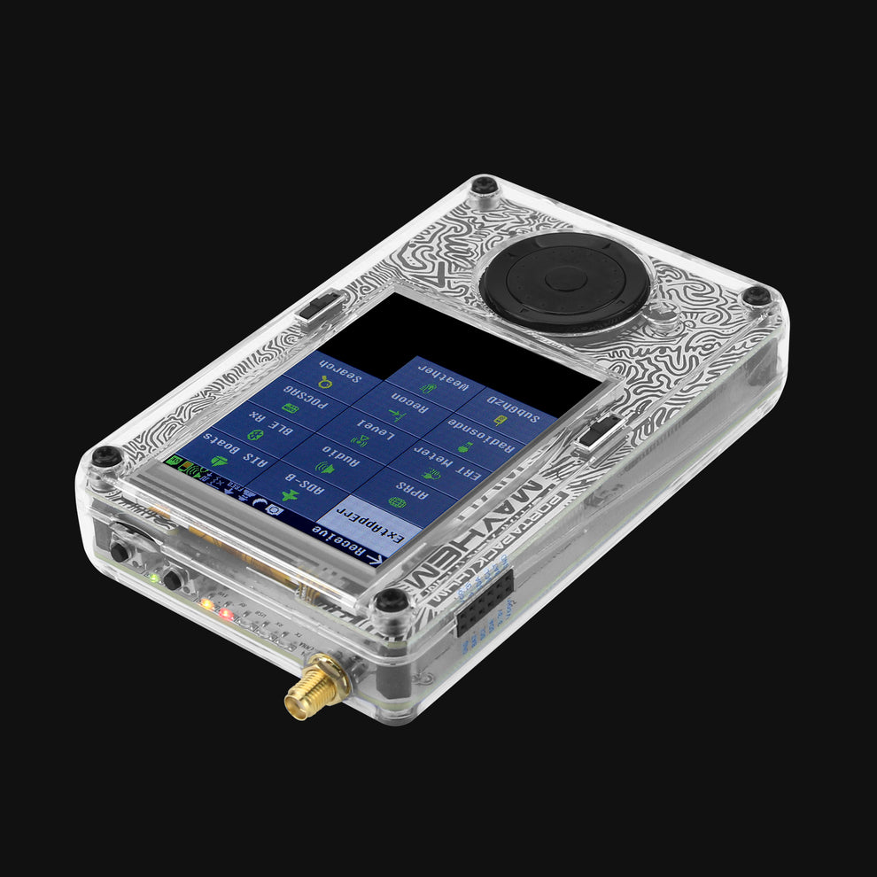 HAMGEEK 1MHz to 6GHz HackRF One R10C V2.0.x with PortaPack H4M SDR Rad