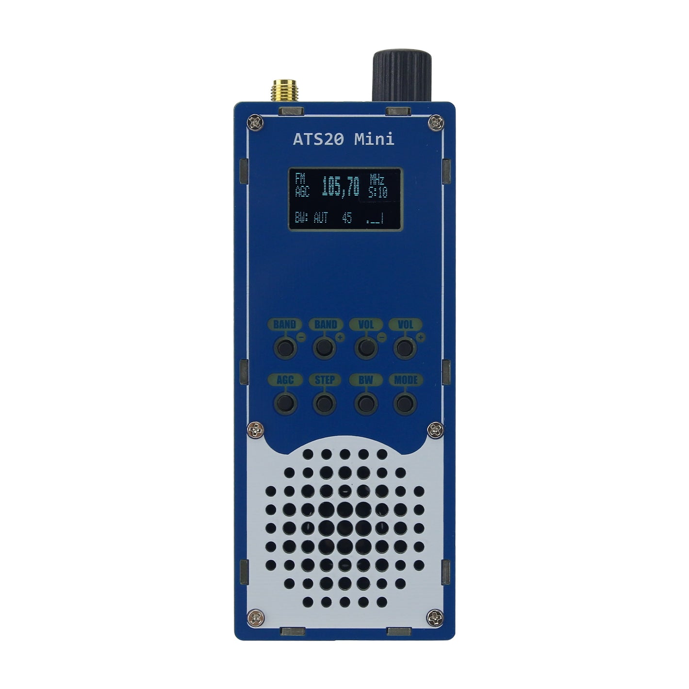 HamGeek Mini ATS20+ Handheld SI4732 Radio Receiver DSP SDR Receiver FM AM (MW & SW) SSB (LSB & USB)