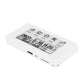 HAMGEEK RW01 Series Mini E-Ink Reader E-Book Reader for Weather Clock Image Viewing Alarm TXT & EPUB Files