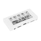 HAMGEEK RW01 Series Mini E-Ink Reader E-Book Reader for Weather Clock Image Viewing Alarm TXT & EPUB Files