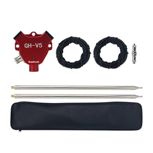 HamGeek GH-V5 V Shaped Antenna 7MHz-430MHz 200W IP68 Waterproof Balun Dipole Shortwave Antenna