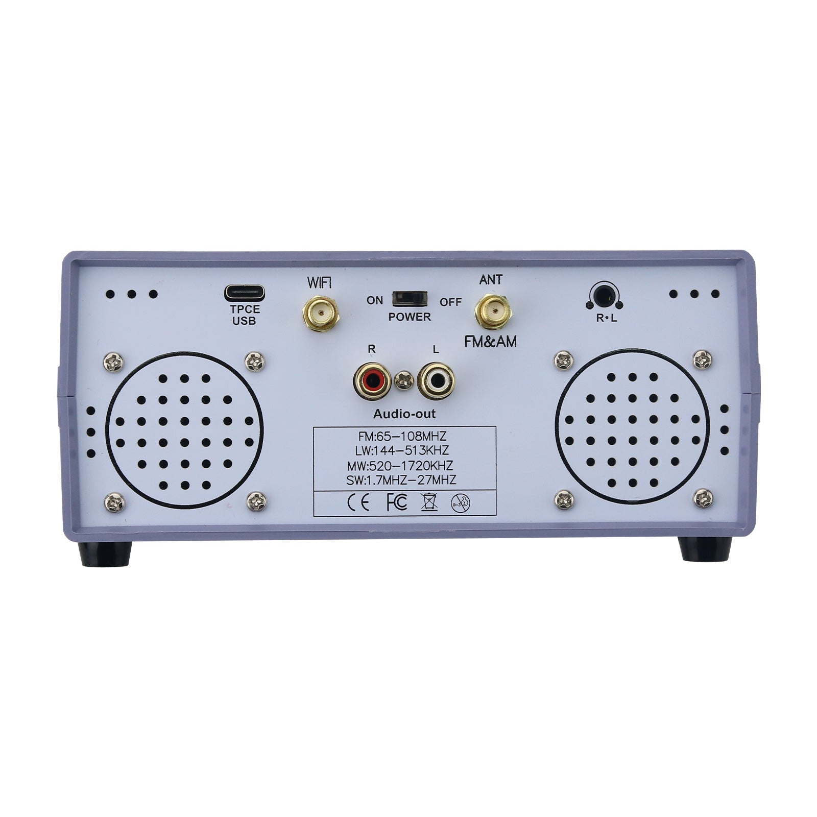 HamGeek RX260-A TEF6686 High Sensitivity Full Band Radio Receiver Digi