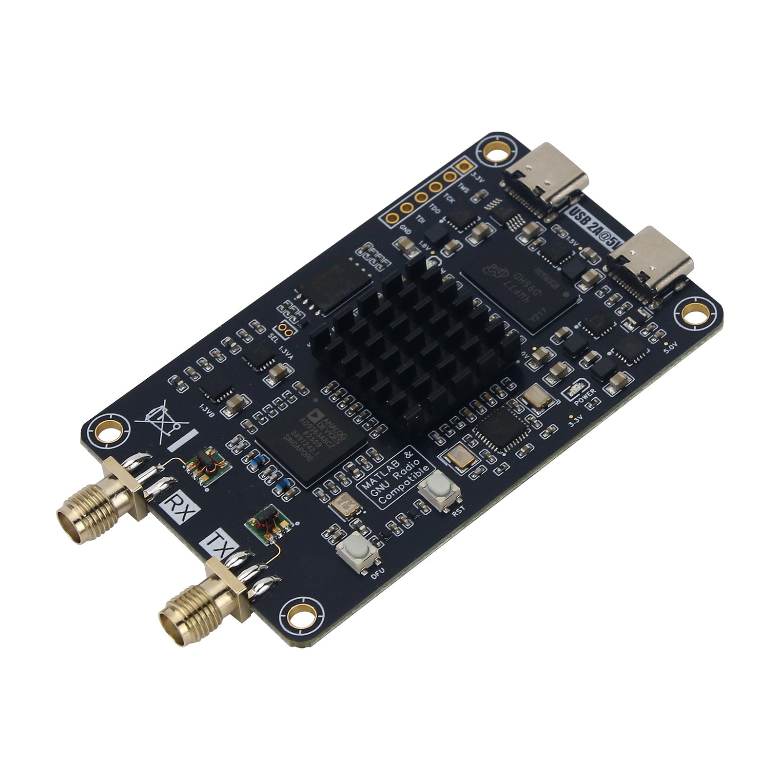 HamGeek 70MHz 6GHz Zynq7010 AD9363 SDR Development Board With Shell An HamGeek 70MHz 6GHz Zynq7010 AD9363 SDR Development Board With Shell An
