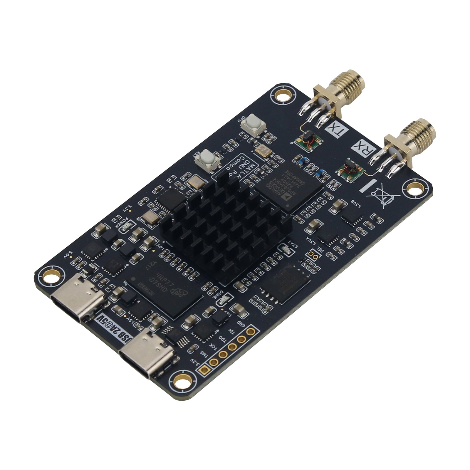HamGeek 70MHz 6GHz Zynq7010 AD9363 SDR Development Board With Shell An HamGeek 70MHz 6GHz Zynq7010 AD9363 SDR Development Board With Shell An