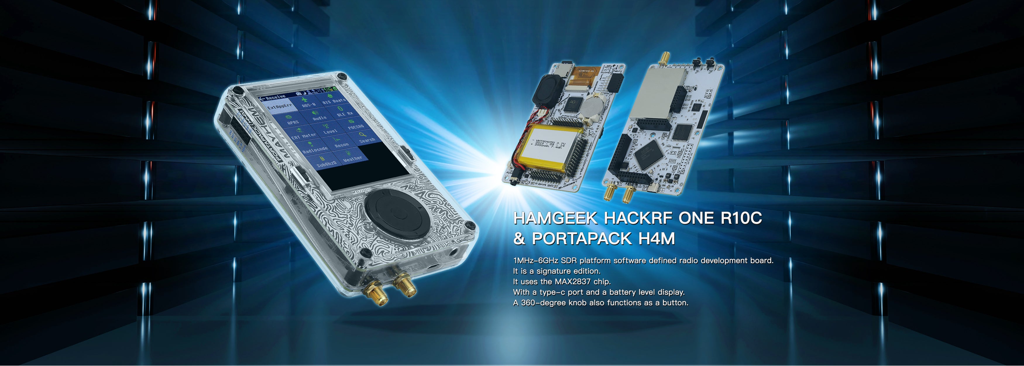 HamGeek Official Store,SDR Radio,Ham Radio,HakcRF One,Zigbee